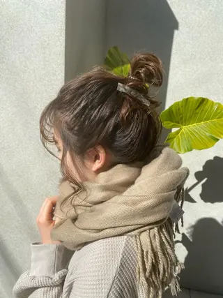 ミディアム ヘアアレンジ 垢抜けのプロ🪄 honoのヘアスタイル