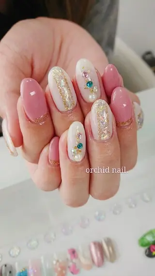 ネイル orchid ♡オーキッドのネイルデザイン