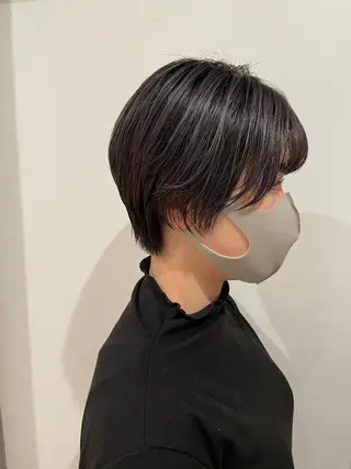 ショート カラー ヘアアレンジ 女性スタイリスト専門サロン Zina 天神所属・NANA／trend style🕊🍑のヘアスタイル