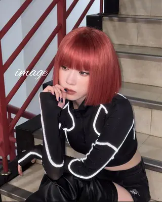 カラー 心斎橋/レイヤー/W カラー/Haruhiのヘアスタイル