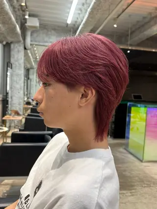 カラー メンズ ANY/メンズ特化/ シバヤ ユウキのヘアスタイル