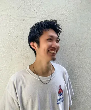 メンズ パーマ、髪質改善 菊地美月のヘアスタイル