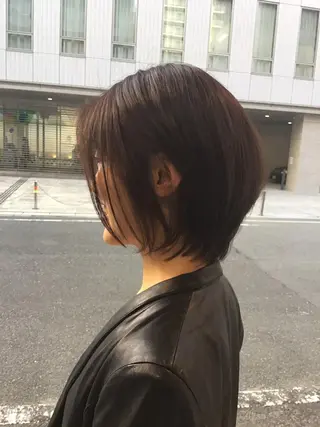 ショート カラー 生田 博紀のヘアスタイル
