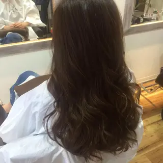 ロング カラー MIZUHO / ダブルカラー髪質改善のヘアスタイル