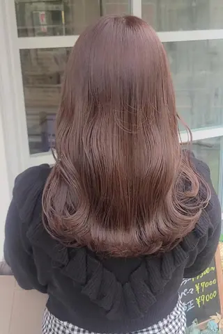 カラー 女性カット🌀 カラー⭐️大坂望心のヘアスタイル