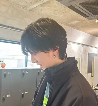 パーマ メンズ ‪‪❤︎‬韓国レイヤ ー❤︎/saraのヘアスタイル