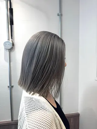 ミディアム カラー 矢場町/ダブルカラー /レイヤー/アリサのヘアスタイル