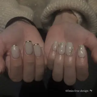 ネイル ‎🤍透け艶𐙚 ICHIKAのネイルデザイン