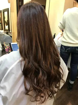 ミディアム セミロング ロング カラー ミニモお気に入り数 No.1宍戸雄弥のヘアスタイル