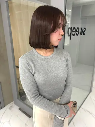 ショート カラー Miyu🎀レイヤー ／透明感カラー🪽のヘアスタイル