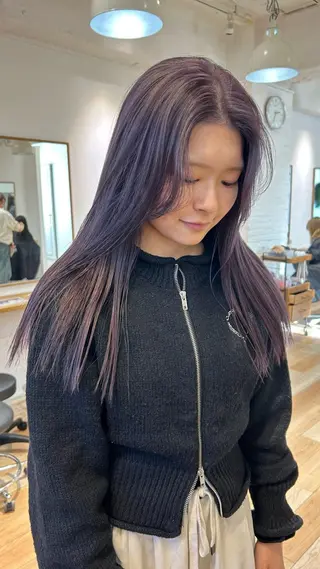 ロング カラー じゅわっと暖色カラー 🍊Moemiのヘアスタイル