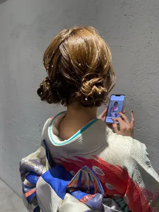 ヘアアレンジ 艶カラー🌸アレンジ 🌹Sally🕊️のその他イメージ