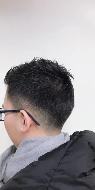 メンズ Back  bone barberのヘアスタイル