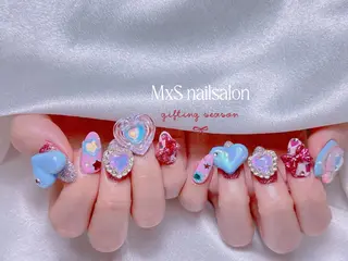 ネイル MxS Nail(長さだし/フィルイン/マグネット/韓国ネイル/ワンホンネイル/ワンカラー)所属・MxS リィリィのネイルデザイン