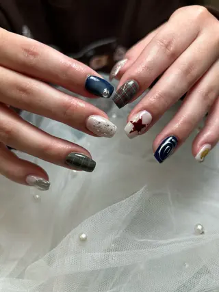 ネイル takara nail所属・takara射水高岡 マグネット韓国ポップのネイルデザイン