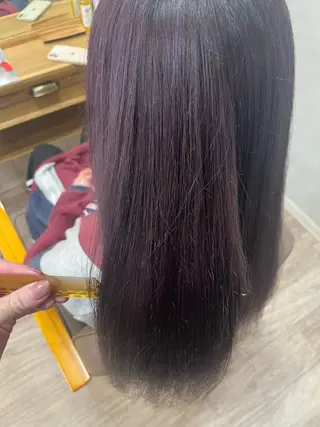 セミロング カラー TELAHAIR研究学園店所属・TELAHAIR 副店長 永田のヘアスタイル