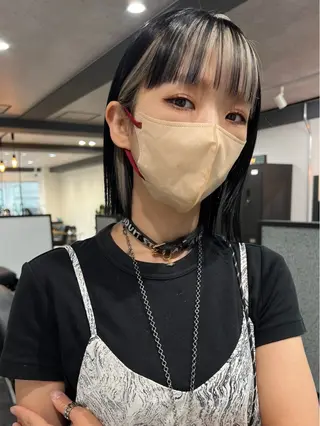 ミディアム カラー ダブルカラー🩰 CHIHIRO👒のヘアスタイル