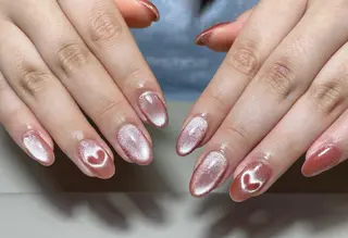 ネイル By moonネイル 🌷ワンホン/韓国風のネイルデザイン