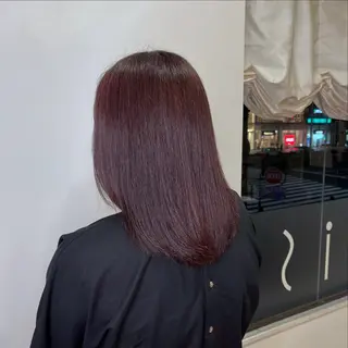 カラー Hz/ヘルツ SHIHOのヘアスタイル