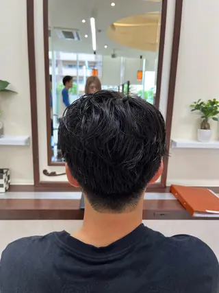 ショート メンズ AROH  men's cut&men's perm 船橋店所属・🧊メンズ特化🧊 高木航希のヘアスタイル
