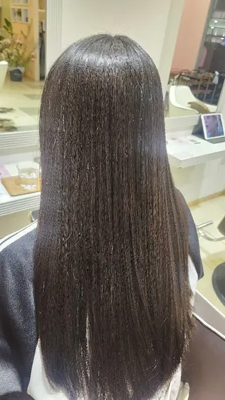 ロング 暖色カラー/髪質改善 /メンズ🧡莉南のヘアスタイル