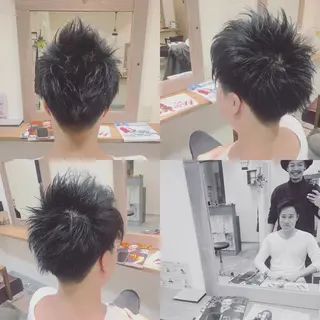 ショート メンズ hair salon Ranun髪質改善のヘアスタイル