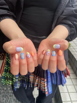 ネイル ネイルサロン　SLASH所属・Aki ୨୧のネイルデザイン