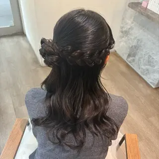 ヘアアレンジ ゆ ののヘアスタイル