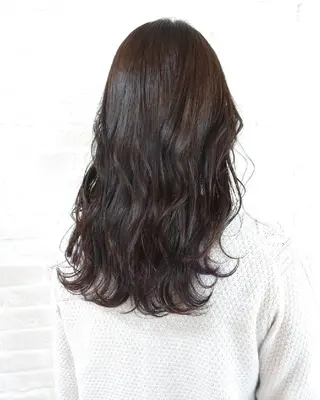 ロング カラー little×PORTO 元町所属・Topstylist ゆきこのヘアスタイル