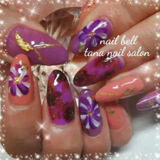 ネイル 占いができるネイルサロン「ネイルベル」所属・さいとう りなのネイルデザイン