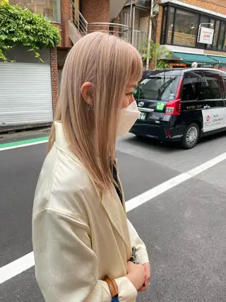 ミディアム CiNEMA daikanyama所属・透明感カラー🫧 今泉健太のヘアスタイル