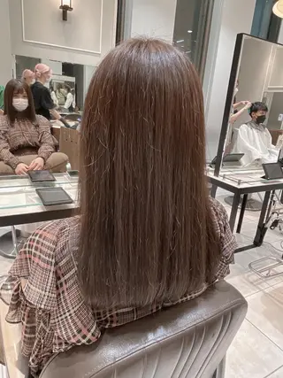 ロング カラー 🦖鶴岡香純🦖 育休中のヘアスタイル