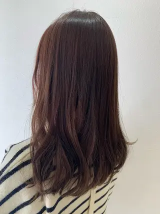ロング カラー hub hair レイヤー/透明感のヘアスタイル