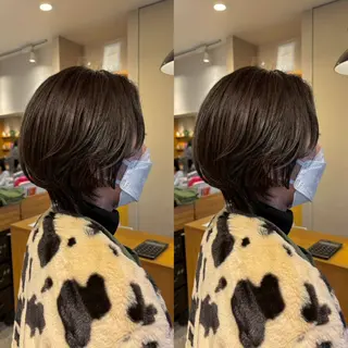 ショート アベ ホノカのヘアスタイル