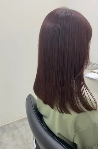 セミロング hair lab toiro所属・松林 加菜のヘアスタイル