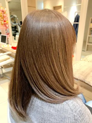 セミロング lore 金杉悠作のヘアスタイル