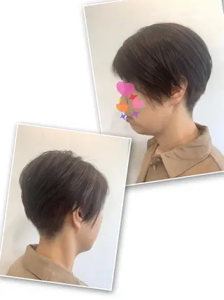 ショート カラー 小林 由里香のヘアスタイル