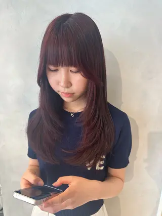 ロング 🎀韓国/髪質改善 長野美和🎀のヘアスタイル