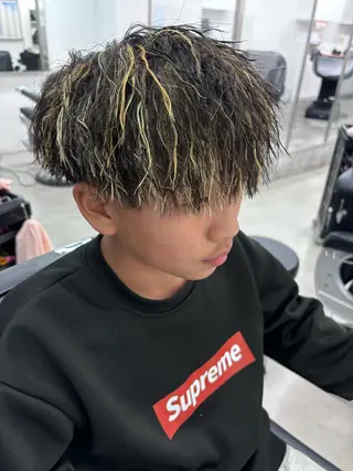 パーマ メンズ 土岐 仁/メンズ専門 パーマ特化美容師🔥のヘアスタイル