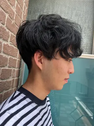 ショート カラー パーマ ヘアアレンジ メンズ キッズ ネイル マツエク・マツパ アイブロウ times salon名駅所属・久木原 ゆりのヘアスタイル