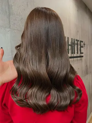 ロング 美容室 _WHITE＋ 南海難波店【アンダーホワイトプラス】所属・✨レイヤー/透明感 /豊嶋里緒✨のヘアスタイル