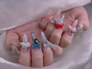 ネイル 長さだし専門店 M2 rikaのネイルデザイン