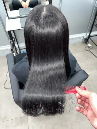 ロング カラー パーマ 🌈艶髪/髪質改善 新宿itouのヘアスタイル