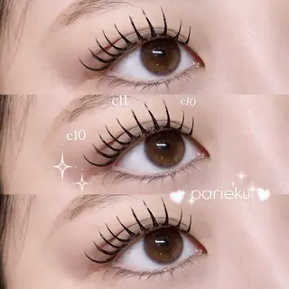 マツエク・マツパ Mell Yuuna ♡パリエク /束感のマツエク・マツパデザイン