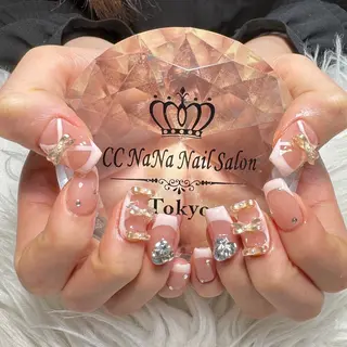 ネイル 💎CC・NaNa 韓国風ネイル🌙Cのネイルデザイン