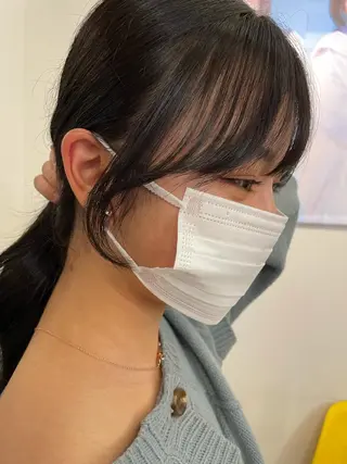 ロング 🤍韓国ヘア🇰🇷 タバタサオリ🤍のヘアスタイル