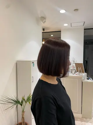 ミディアム Soleil所属・ボブ/艶髪 soleilrukaのヘアスタイル