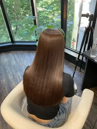 ロング 脇 麻紘のヘアスタイル