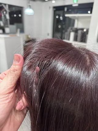 カラー HOLLY 髙橋ユウキのヘアスタイル
