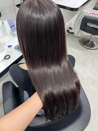 ロング カラー みう/仙台/暖色/ 艶髪/顔周りカット/のヘアスタイル